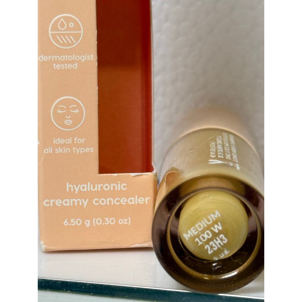 ColourPop Pretty Fresh Hyaluronic Creamy Concealer 6.50g-100w MEDIUM -NEW in box